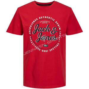 T-shirt en jersey pour homme avec logo personnalisé, coupe classique, 240 g, 100 % coton, respirant, séchage rapide, manches courtes, vente en gros - Product Image 1