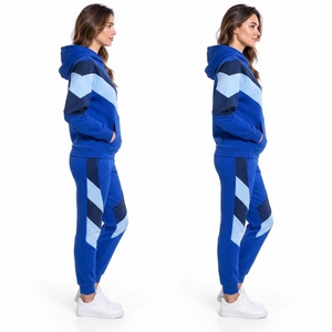 Ensemble de survêtement pour femme, tenue de sport, tissu respirant, construction légère, coupe confortable, matière extensible - Product Image 5