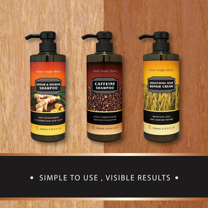 Shampoo nourrissant, hydratant et rafraîchissant parfumé à la freesia OEM |   Resh et Chic |   500 ml - Product Image 5