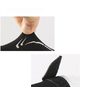 Gants de cyclisme demi-doigts personnalisés de haute qualité, respirants, antichoc, avec rembourrage en gel, pour le vélo - Product Image 4