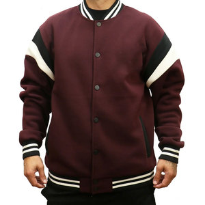 Custom <b>Men's</b> <b>Canvas</b> Varsity <b>Jacket</b> with Stand Collar and Front Logo Relaxed Fit Durable Material <b>for</b> Urban Casual Wear - Product Image 4