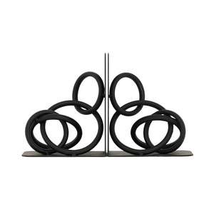 Porte-livres en forme d'ananas plaqué or, sculpture décorative en métal, accessoire de bureau élégant pour la maison, style glamour, 2 pièces - Product Image 2