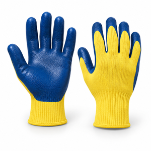 Gants de travail antidérapants en nitrile, sans silicone ni latex, épaisseur 7 mil, pour une adhérence sûre et flexible, paume lisse, évacuation de l'humidité - Product Image 6