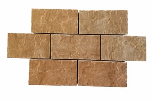 Revêtements muraux en pierre naturelle Olive Crest, finition naturelle, pour l'intérieur et l'extérieur, panneaux décoratifs en pierre naturelle - Product Image 4