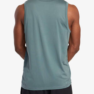 เสื้อกล้ามผู้ชายผ้าฝ้ายคุณภาพสูง ขายดี ออกแบบได้ตามต้องการ ระบายอากาศได้ดี เหมาะสำหรับออกกำลังกาย ฟิตเนส และใส่ไปชายหาด พร้อมบริการพิมพ์ลายตามสั่ง - Product Image 4