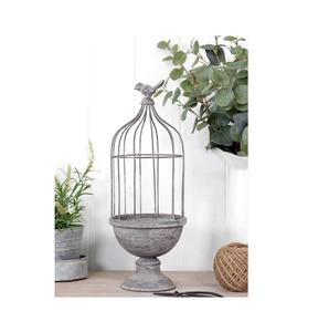 Elegante Jaula Moderna para Pájaros de Hierro con Diseño Minimalista para Decoración del Hogar y Espacio Cómodo para las Aves - Product Image 1