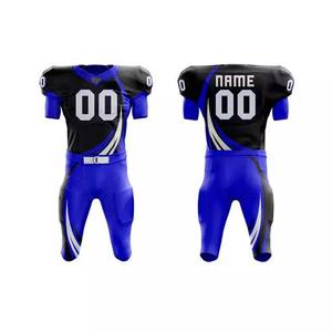 Uniformes de Fútbol Americano Personalizados, Transpirables, 100% Poliéster, Servicio OEM, Logotipo Frontal Personalizable, Nombres de Equipos Personalizables - Product Image 5