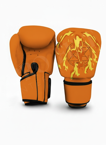 Accesorio de Ropa con Logotipo Personalizado, Guantes de Boxeo de Piel Sintética con Absorción de Impactos para Entrenamiento, Sparring, MMA, Kickboxing - Product Image 2
