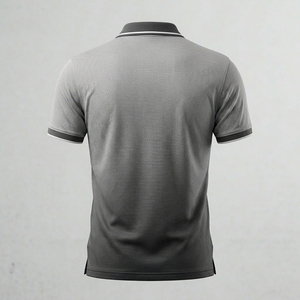 เสื้อยืดผู้ชายผ้าฝ้าย 100% สีพื้น ระบายอากาศ แห้งเร็ว แขนสั้น ปรับแต่งได้ ไซส์ใหญ่ สำหรับผู้ใหญ่ - Product Image 3