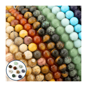 Premium Stone Beads 3mm~5mm Wholesale Natural <b>Garnet</b> Aquamarine Irregular Stone Beads, Gemstone Beads, Length 80cm 32 Inch - Product Image 1