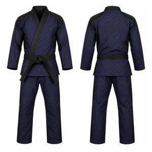 Wholesale Cheap Price Martial Arts Wear Taekwondo Fighting Uniforms Washed Stretch Lightweight Breathable Comfortable High - Product Image 4