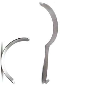 COBECO INSTRUMENTS เครื่องมือผ่าตัดแบบใช้มือรูปตัว S ยี่ห้อ Deaver ทำจากสแตนเลส สำหรับการผ่าตัดช่องท้อง รุ่น CI-SS-0551 เครื่องมือคลาสที่ 2 - Product Image 1