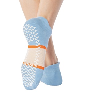 JZVINA-Calcetines tobilleros transpirables con logotipo personalizado para mujer, calcetines tobilleros de corte bajo para yoga y pilates - Product Image 1