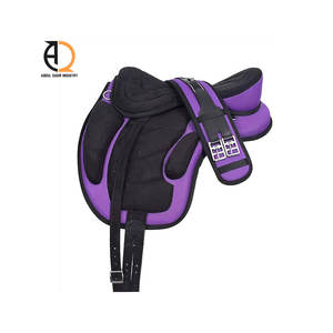 Silla de Montar Inglesa de Cuero Genuino de Primera Calidad para Caballo, Cómoda Silla de Montar Premium para Deportes - Product Image 2