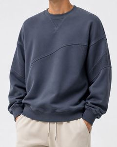 Sweat-shirt à capuche surdimensionné pour homme, vert olive uni, en polaire, décontracté, respirant, avec poche, séchage rapide, écologique, style hiver - Product Image 4