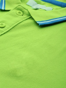 เสื้อกอล์ฟผู้ชายประสิทธิภาพสูง ผ้าฝ้าย 100% ปรับแต่งโลโก้ได้ ปักเต็มตัว พิมพ์ลาย ระบายอากาศได้ดี ผ้าเจอร์ซีย์ แขนสั้น - Product Image 5
