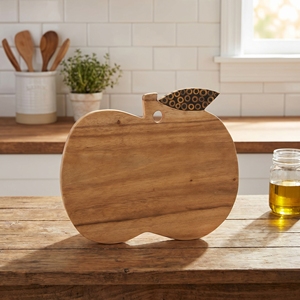 Tabla de Madera de Suar de Grado Alimenticio con Incrustaciones de Bambú Negro, Bandeja Grande Natural sin Barnizar, Hecha a Mano en Bali, Regalo Artesanal de Madera - Product Image 2
