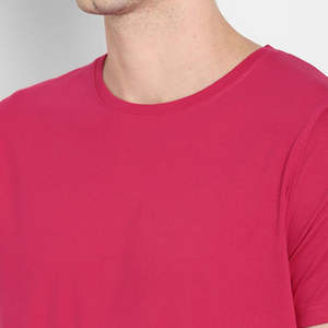 Camiseta de Hombre 220GSM 100% Algodón, Estilo Juvenil Universitario 2025, Manga Corta, Ecológica, Lisa, Personalizable, OEM, Venta al Por Mayor - Product Image 3