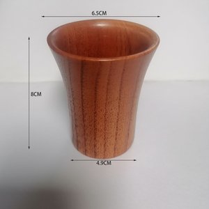 Vaso de Madera Ecológico, Apto para Alimentos, Reutilizable, Vajilla de Madera Natural para Cocina Moderna y Mesa de Comedor, Uso en Restaurantes - Product Image 4
