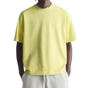 T-shirts pour hommes imprimés sur mesure pour l'été, haute qualité, 100% coton, respirants, séchage rapide, anti-plis, style tendance urbain - Product Image 1