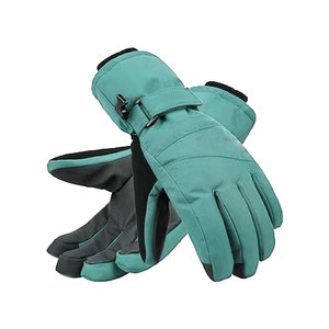 Wholesale Price % High Quality Outdoor Full Finger Neoprene <b>Ski</b> <b>Gloves</b> Drawstring Closure Waterproof Touch Screen for Skiing - Product Image 4