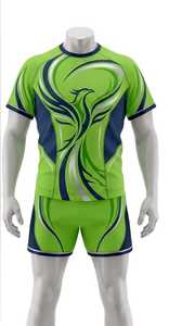 Wholesale Training Rugby Uniforms Quick-Dry Fabric Custom Sublimation Rugby Wear - Product Image 2