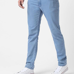 Nuevos Jeans Azules Ajustados para Hombre, Cómodos, Casuales, de Trabajo, Pantalones de Mezclilla Elegantes, Jeans Ajustados Elásticos para Caballero - Product Image 3