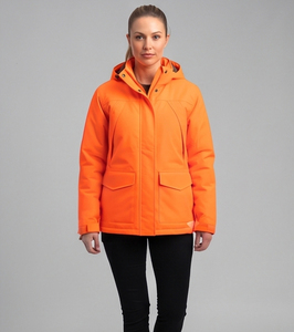 Veste softshell de chasse à capuche avec poche poitrine, couleur unie, imperméable, pour homme, fermeture éclair, idéale pour l'hiver - Product Image 6