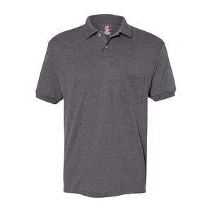 Polo de bureau personnalisé avec logo, service DDP, États-Unis, Canada, polo décontracté pour hommes, vente en gros, coton piqué de qualité supérieure - Product Image 5