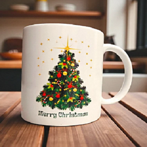 New Design Christmas Present Custom Logo Printed Coffee Porcelain Santa Claus <b>Ceramic</b> <b>Mug</b> 401-500ml Microwave & Dishwasher Safe - Product Image 1
