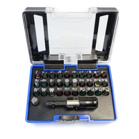 Juego de Brocas de Acero S2 Cromado de 1/4 de Pulgada con Estuche Rígido - Brocas Personalizadas OEM (Cabeza Hexagonal Torx PH2)