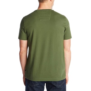 เสื้อยืดคอตตอนเจอร์ซีย์ทรงหลวม 180gsm สำหรับผู้ชาย มีกระเป๋าหน้า |   เสื้อยืดสีพื้นเนื้อหนาพิมพ์โลโก้ตามสั่ง - Product Image 5