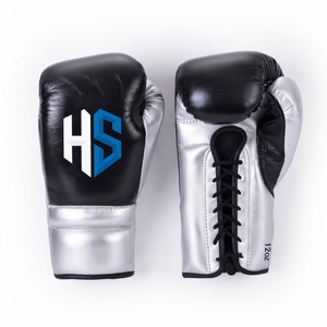 Gants de boxe professionnels de 8 à 16 oz pour adultes - Gants d'entraînement épais pour Sanda, Muay Thai et arts martiaux - Product Image 1