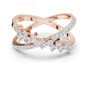 Anillo Minimalista con Diamante Cultivado en Laboratorio, Diseño Delicado y Elegante para Uso Diario, Estilo Moderno y Chic, Joyería para Mujer - Product Image 2