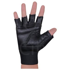 Guantes de levantamiento de pesas de cuero de alta calidad para hombres Protección completa de la palma de la mano Precio de fábrica al por mayor por GUANTES Ciudad para uso en el gimnasio - Product Image 1