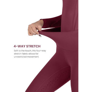 High Quality Custom Women's <b>Equestrian</b> <b>Leggings</b> Wholesale Horse Riding Breeches Female Riding - Product Image 5
