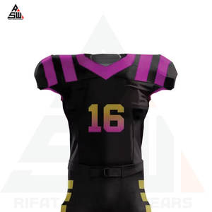 Uniforme de Fútbol Americano de Estilo Único, Talla Grande, Personalizable, Material de Poliéster de Alta Calidad, Equipación de Equipo - Product Image 5