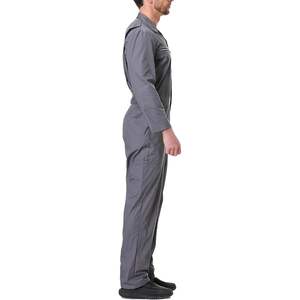 2025 Men's Long Sleeve <strong>Coverall</strong> Mechanic Uniform with Action Back and Zipper Pockets Coat - Product Image 4