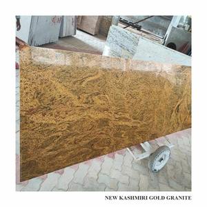 Dalles et carreaux de granit doré du Cachemire de qualité supérieure, pierre naturelle indienne pour revêtements de sol et comptoirs - Product Image 3