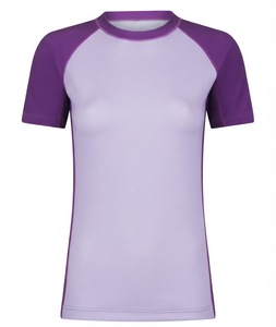 Wholesale Custom Logo Digital Printed Short Sleeve Girl MMA BJJ <b>Rash</b> <b>Guard</b> Jiu Jitsu Swimming <b>Rash</b> Vest <b>for</b> <b>Women</b> - Product Image 4