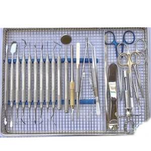 Kit de chirurgie dentaire micro-parodontale professionnelle, instruments dentaires de précision en acier inoxydable allemand, outils manuels, CE ISO - Product Image 1