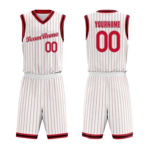 Ensemble d'uniformes de basketball personnalisés pour hommes, bleu clair avec imprimé éclair jaune, col en V, séchage rapide, style sportif, tenue d'été - Product Image 4
