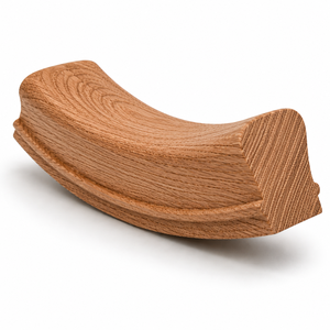 Rampe d'escalier réglable sur mesure en bois massif, modèle 7012, raccord de connexion Upeasing, résistant à la rouille et à l'eau, fixation murale, durable - Product Image 1