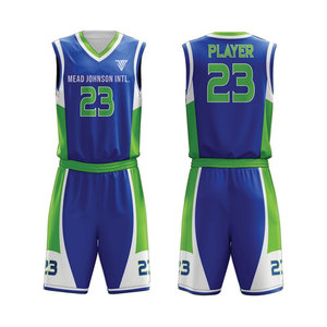 Ensemble de shorts de basket-ball pour adultes personnalisables à séchage rapide, design réversible, vêtements de sport respirants, nom, numéro et logo personnalisés - Product Image 1