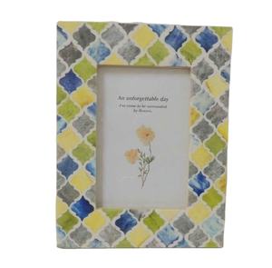 กรอบรูปกระดูกแกะสลักด้วยมือพร้อมขาตั้งด้านหลังแบบ MDF กรอบตกแต่งบ้านที่หรูหราด้วยงานฝีมือ - Product Image 3