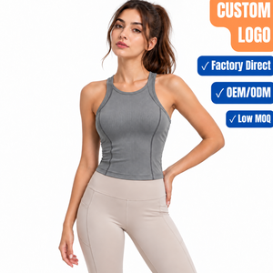 Women's <b>Sleeveless</b> Sports Tank <b>Top</b> Slim Fit Tennis & <b>Golf</b> Shirt Stylish and Elegant Activewear for Spring/Summer - Product Image 1