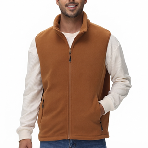 Chaleco de Forro Polar Casual de Primera Calidad para Hombre, Ropa Cómoda para Exteriores, Práctico, con Múltiples Bolsillos, Tacto Suave, Precio Bajo - Product Image 6