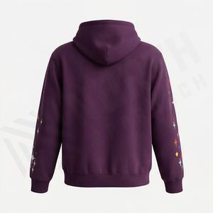 Sweat-shirt à capuche pour homme, premium, décontracté, épais, surdimensionné, avec logo imprimé, vente en gros, vêtements streetwear, OEM - Product Image 2