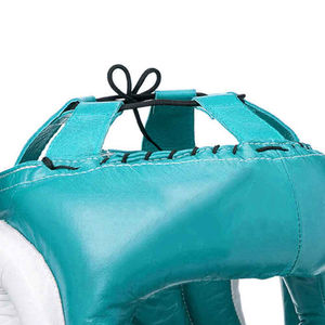 อุปกรณ์ป้องกันศีรษะแบบเต็มหน้า รุ่นพรีเมียมใหม่ สำหรับฝึกซ้อม ผลิตจากวัสดุหนัง PU ทนทาน ระบายอากาศได้ดี น้ำหนักเบา เป็นมิตรต่อสิ่งแวดล้อม - Product Image 3