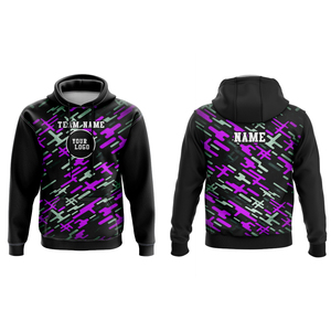 Best Design Custom Sublimation Winter Sports Hoodies Breathable Comfortable <b>Thermal</b> <b>Fleece</b> Hoodie Sublimation Design - Product Image 3
